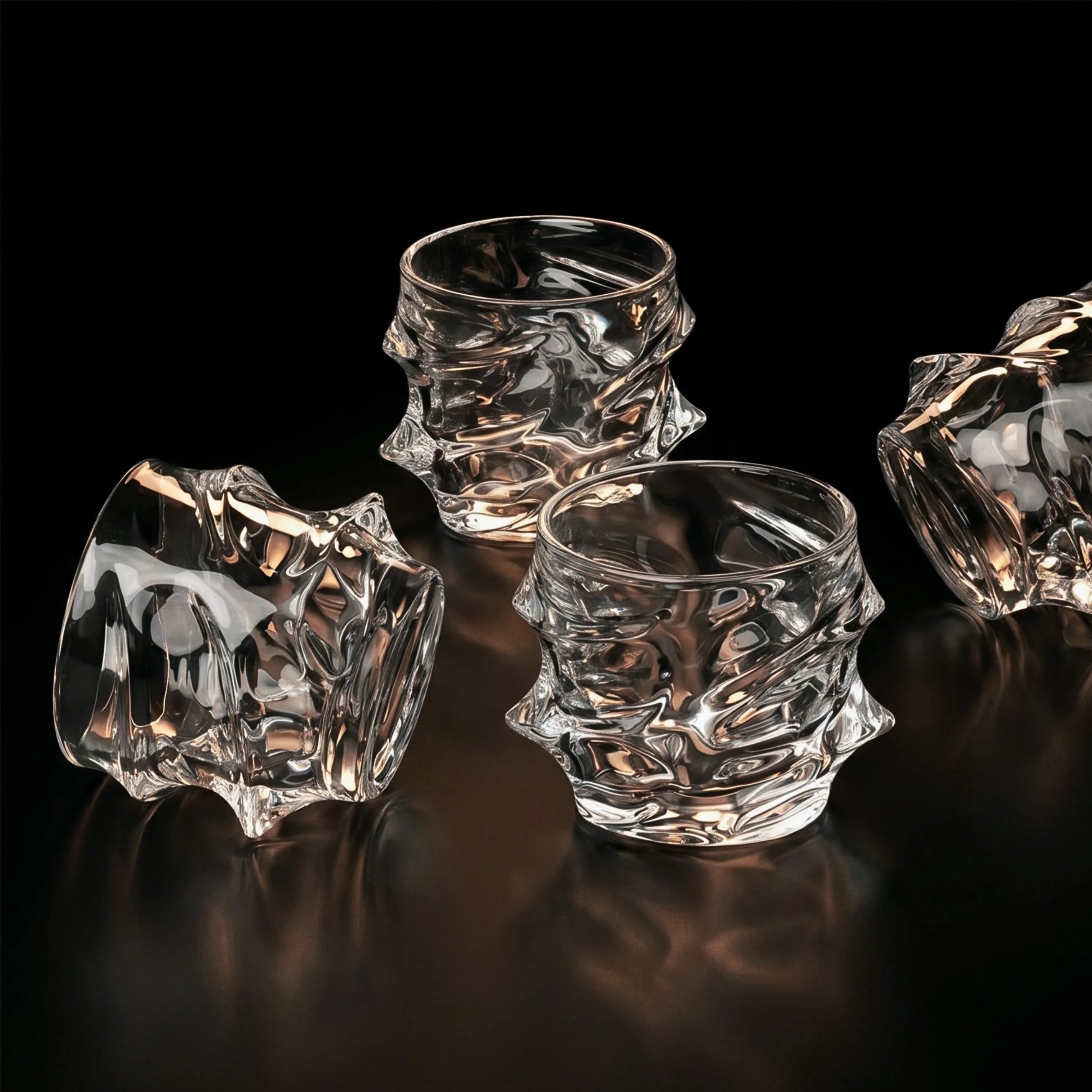 Storm Japanese Crystal Whisky Glass