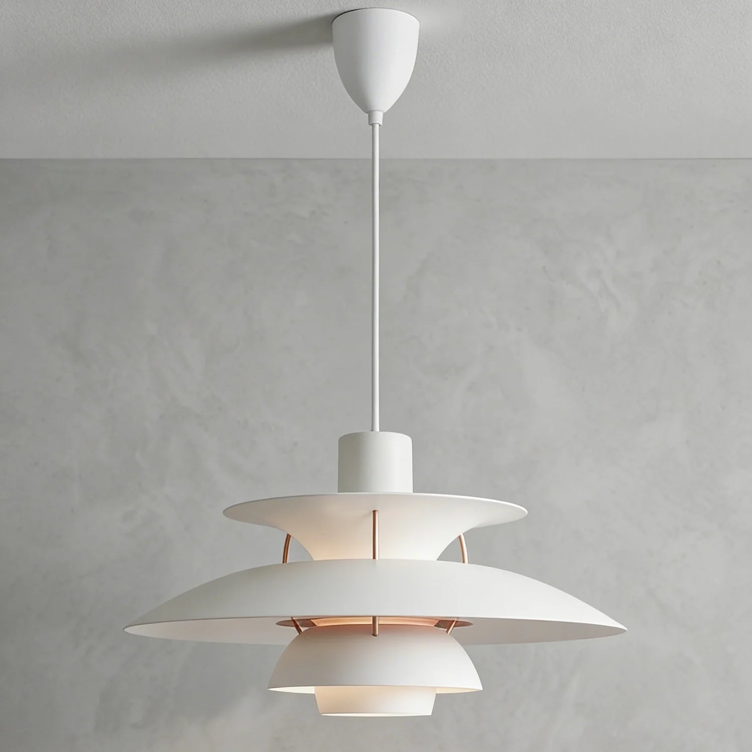 Multi-Tier Saucer Pendant Lamp